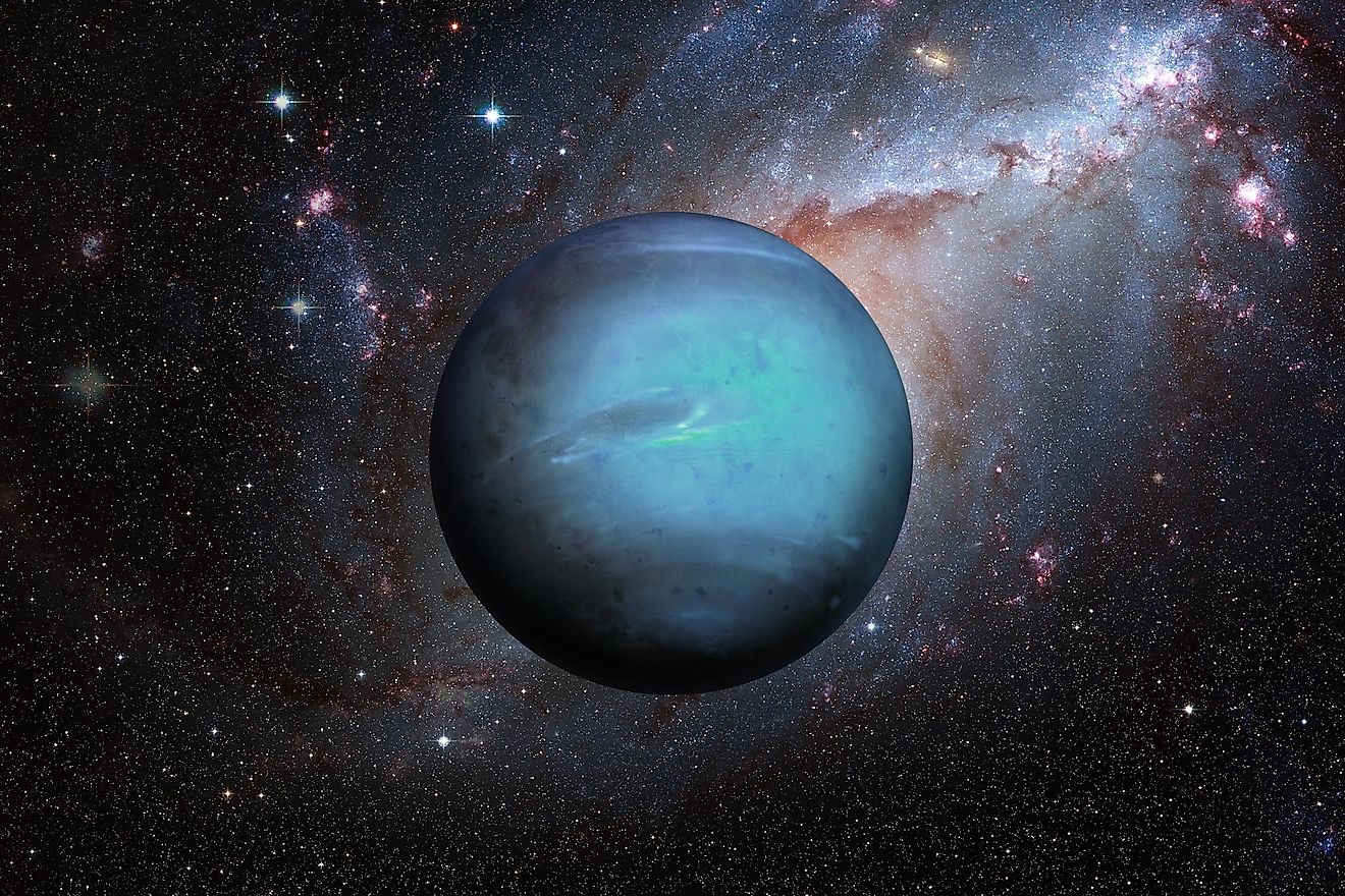 Neptune, the Eighth Furthest Planet from the Sun.