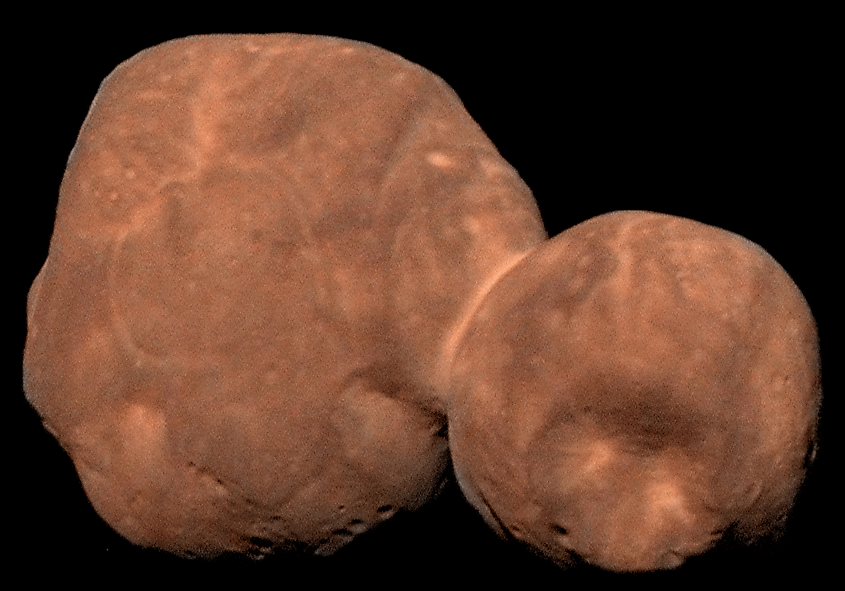Arrokoth, a frozen Kuiper Belt object in the outer solar system