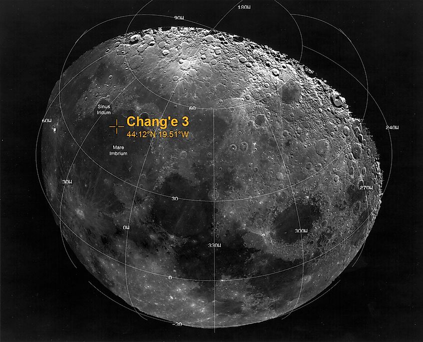 The landing location of Chang'e 6. Via Wikimedia Commons / NASA-JPL, Public Domain
