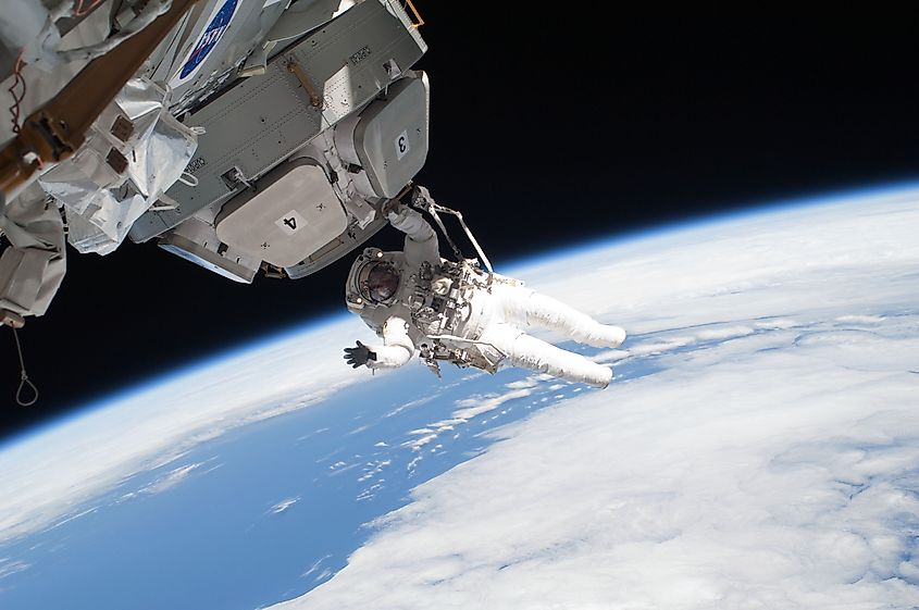 NASA astronaut Nicholas Patrick.
