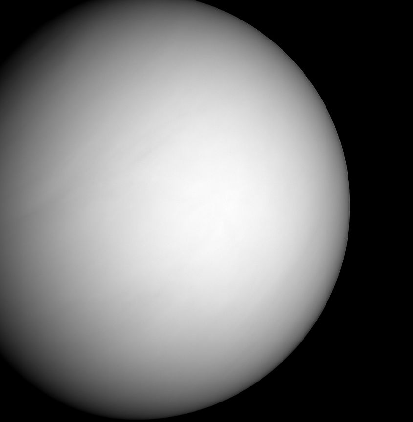 Image of Venus, as captured by MESSENGER. 