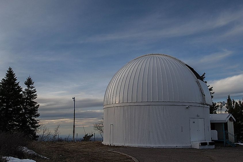 A Catalina Sky Survey Observatory at Dusk
