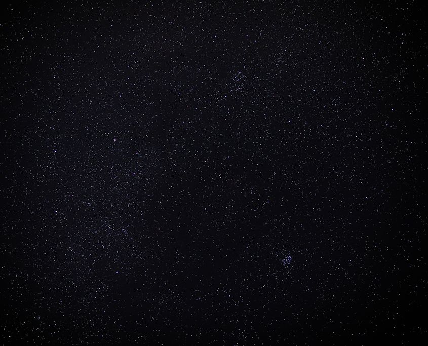 Star filled sky over North Carolina.
