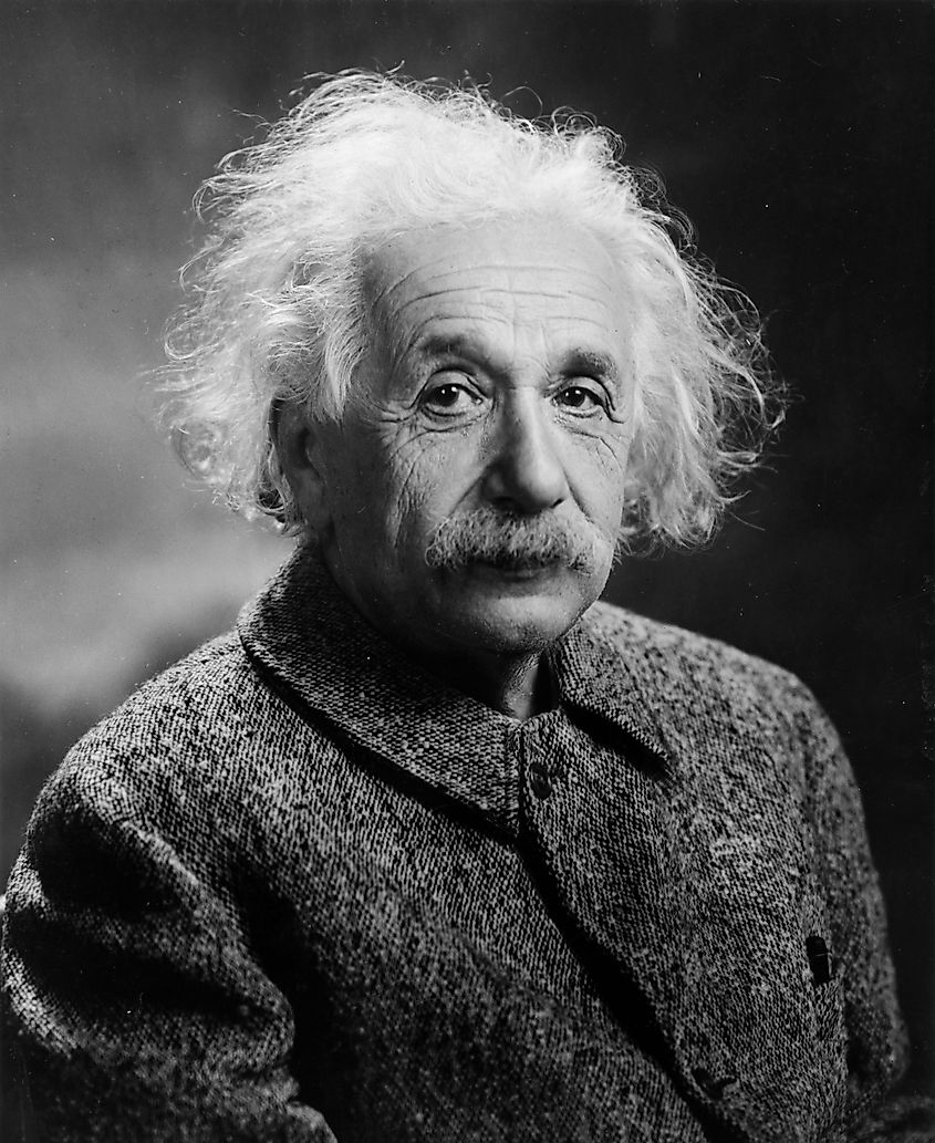 Albert Einstein in 1947.