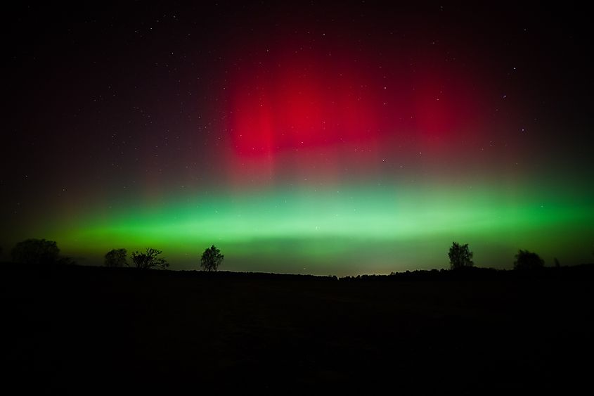 aurora borealis and northern lights 
