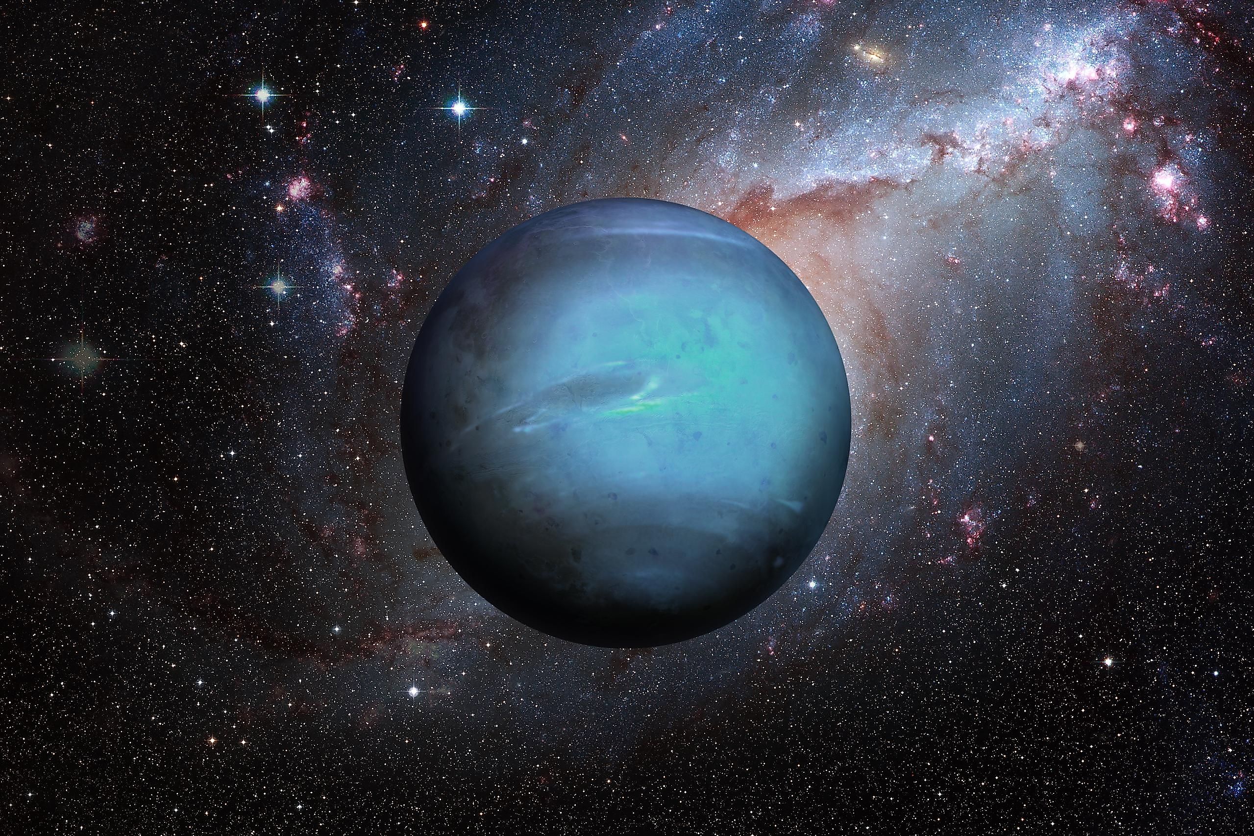 Neptune, the Eighth Furthest Planet from the Sun.